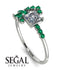 Princess Cut Mix Diamond Ring - Mya No. 18 image 10