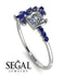 Princess Cut Mix Diamond Ring - Mya No. 63 image 10