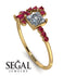 Princess Cut Mix Diamond Ring - Mya No. 46 image 10