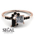 Princess Cut Mix Diamond Ring - Mya No. 32 image 2