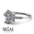 Princess Cut Mix Diamond Ring - Mya No. 3 image 3