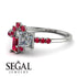 Princess Cut Mix Diamond Ring - Mya No. 48 image 3