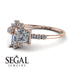 Princess Cut Mix Diamond Ring - Mya No. 2 image 3
