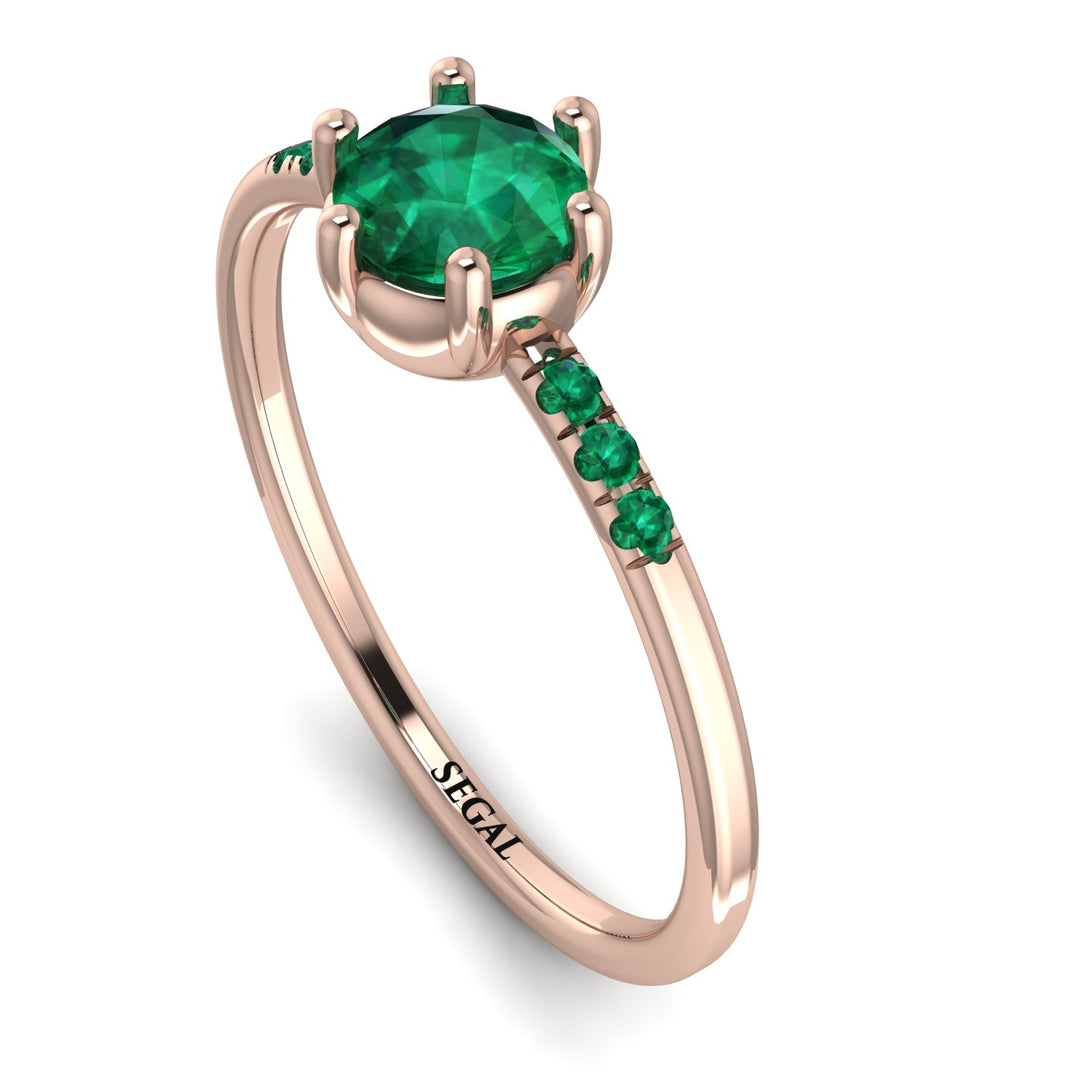 Basket Emerald Ring - Summer No. 20