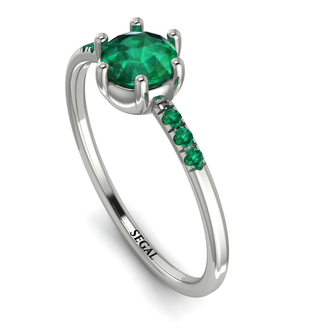 Basket Emerald Ring - Summer No. 21