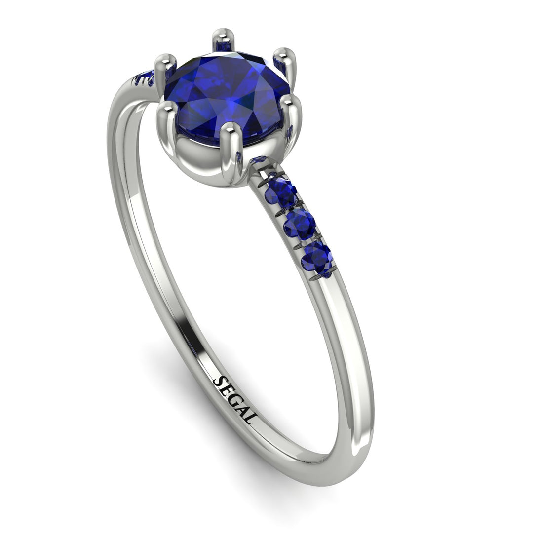 Basket Sapphire Ring - Summer No. 75