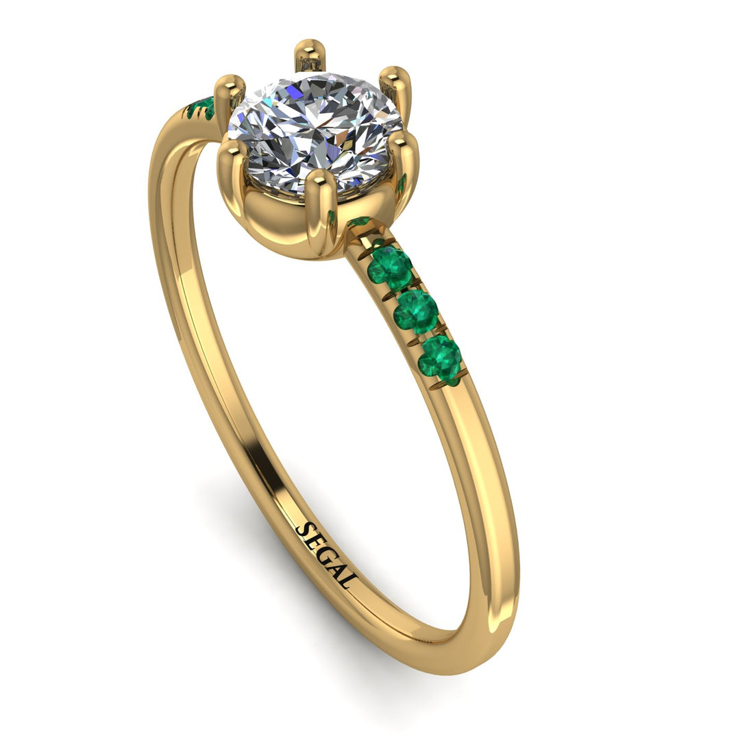 Basket Emerald Ring - Summer No. 16