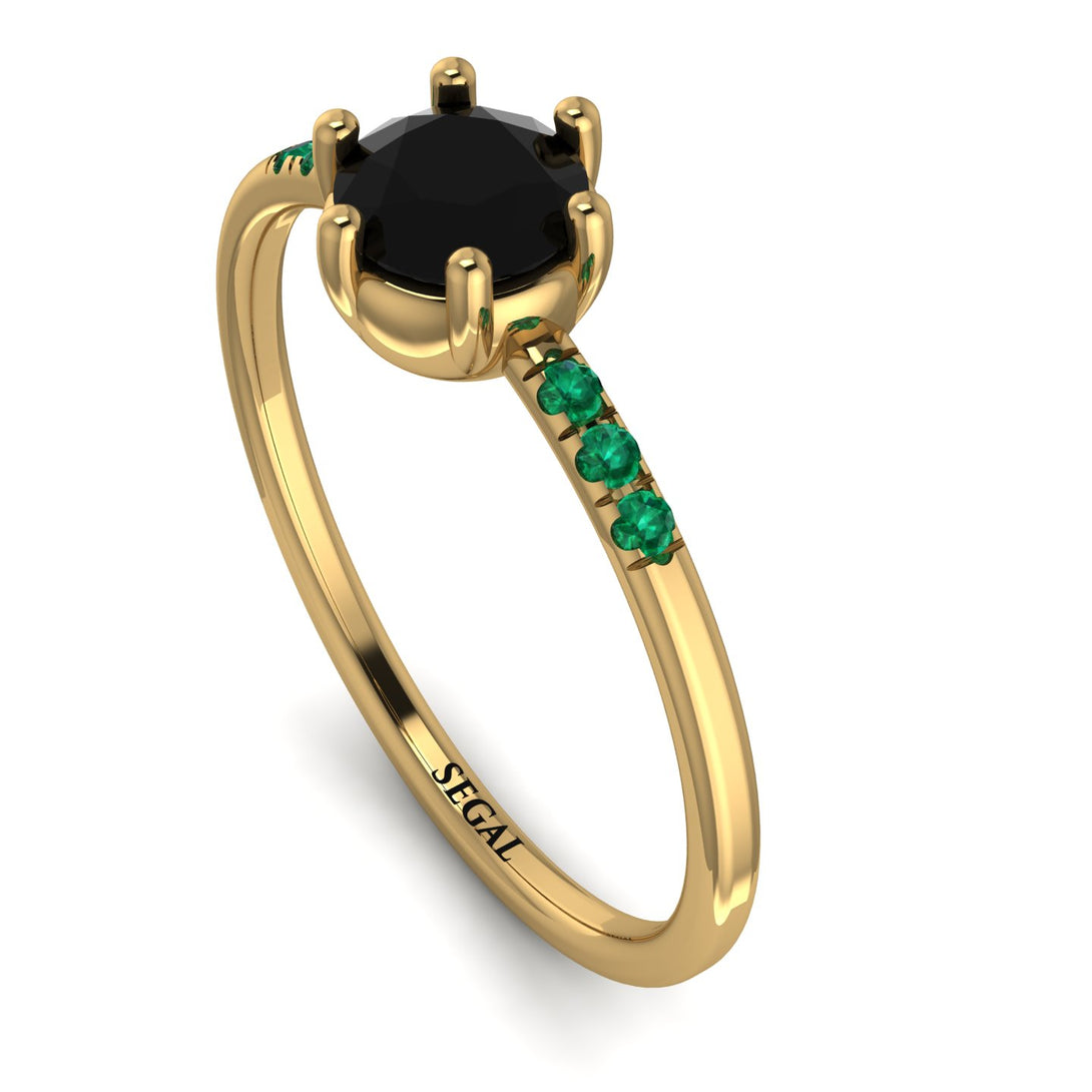 Basket Emerald Ring - Summer No. 22