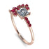 Princess Cut Mix Diamond Ring - Mya No. 47 image 1