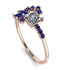 Princess Cut Mix Diamond Ring - Mya No. 62 image 1