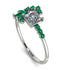 Princess Cut Mix Diamond Ring - Mya No. 18 image 1