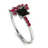 Princess Cut Mix Black Diamond Ring - Mya No. 54 image 1