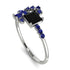 Princess Cut Mix Black Diamond Ring - Mya No. 69 image 1