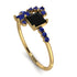 Princess Cut Mix Black Diamond Ring - Mya No. 67 image 1
