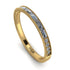 Emerald Cut Diamond Milgrain Eternity Ring - Teagan No. 1 image 1