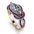 Milgrain Marquise Diamond Engagement Ring - Marley No. 62 image 1