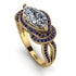 Milgrain Marquise Diamond Engagement Ring - Marley No. 61 image 1