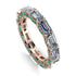Eternity Emerald Hidden Diamonds Band - Ember No. 17 image 1