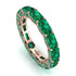 Eternity Emerald Hidden Emeralds Band - Ember No. 20 image 1