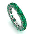Eternity Emerald Hidden Emeralds Band - Ember No. 21 image 1