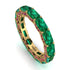 Eternity Emerald Hidden Emeralds Band - Ember No. 49 image 1
