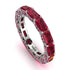 Eternity Emerald Hidden Rubys Band - Ember No. 57 image 1