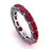 Eternity Emerald Hidden Rubys Band - Ember No. 72 image 1