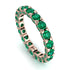 Glamorous Emerald Eternity Ring - Paige No. 20 image 1