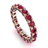 Glamorous Ruby Eternity Ring - Paige No. 41 image 1