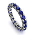 Glamorous Sapphire Eternity Ring - Paige No. 45 image 1
