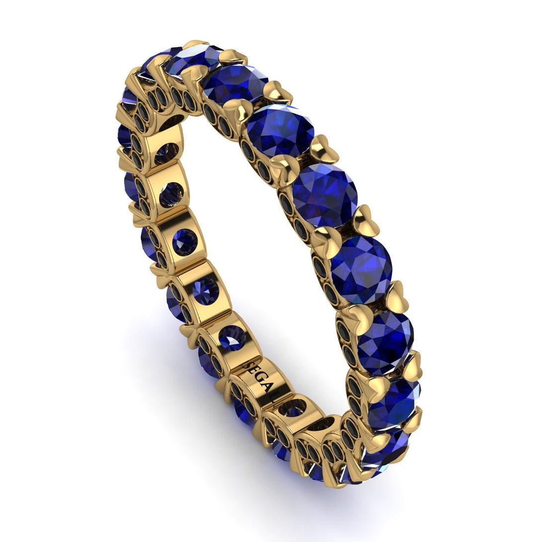 Glamorous Sapphire Eternity Ring - Paige No. 43
