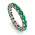 Glamorous Emerald Eternity Ring - Paige No. 65 image 1