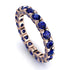 Glamorous Sapphire Eternity Ring - Paige No. 74 image 1