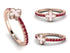 Elegant Enamel Clover Ruby Ring - Clover No. 11 image 5