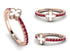 Elegant Enamel Clover Ruby Ring - Clover No. 11 image 8