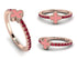 Elegant Enamel Clover Ruby Ring - Clover No. 11 image 9