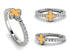 Elegant Enamel Clover Diamond Ring - Clover No. 3 image 4