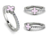 Elegant Enamel Clover Diamond Ring - Clover No. 3 image 10