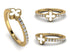Elegant Enamel Clover Diamond Ring - Clover No. 1 image 7