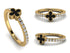 Elegant Enamel Clover Diamond Ring - Clover No. 1 image 13