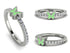Elegant Enamel Butterfly Diamond Ring - Butterfly No. 3 image 3