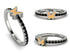 Elegant Enamel Butterfly Black Diamond Ring - Butterfly No. 9 image 4