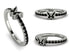 Elegant Enamel Butterfly Black Diamond Ring - Butterfly No. 9 image 2