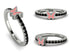 Elegant Enamel Butterfly Black Diamond Ring - Butterfly No. 9 image 13
