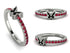 Elegant Enamel Butterfly Ruby Ring - Butterfly No. 12 image 3