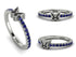 Elegant Enamel Butterfly Sapphire Ring - Butterfly No. 15 image 7