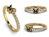 Elegant Enamel Butterfly Diamond Ring - Butterfly No. 1 image 2