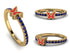 Elegant Enamel Butterfly Sapphire Ring - Butterfly No. 13 image 7