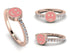 Elegant Enamel Smile Diamond Ring - Smile No. 2 image 7