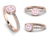 Elegant Enamel Smile Diamond Ring - Smile No. 2 image 11